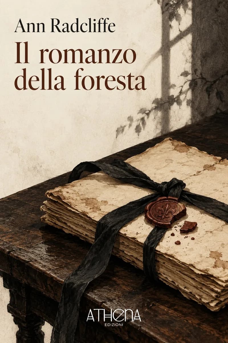 Il romanzo della foresta di Ann Radcliffe – copertina Edizioni Athena