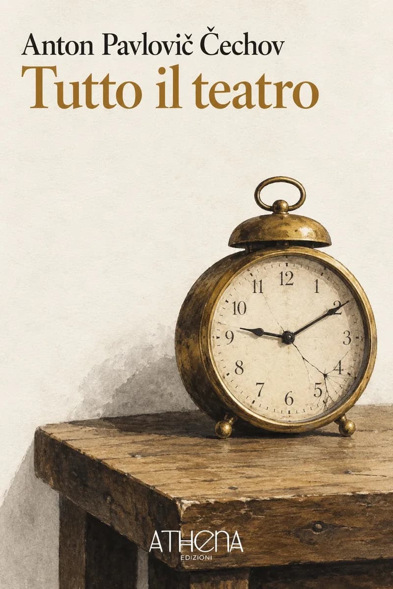 Tutto il teatro di Anton Pavlovič Čechov – copertina Edizioni Athena