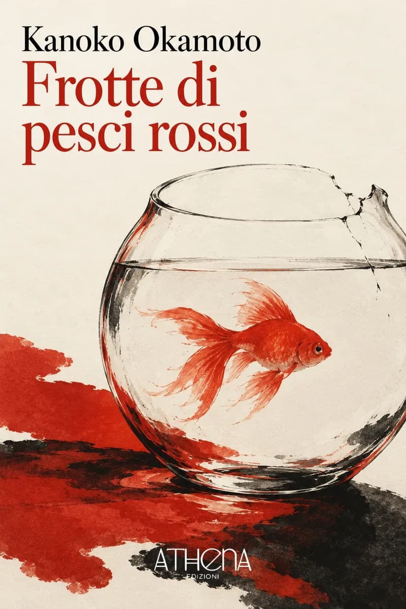 Frotte di pesci rossi di Kanoko Okamoto – copertina Edizioni Athena