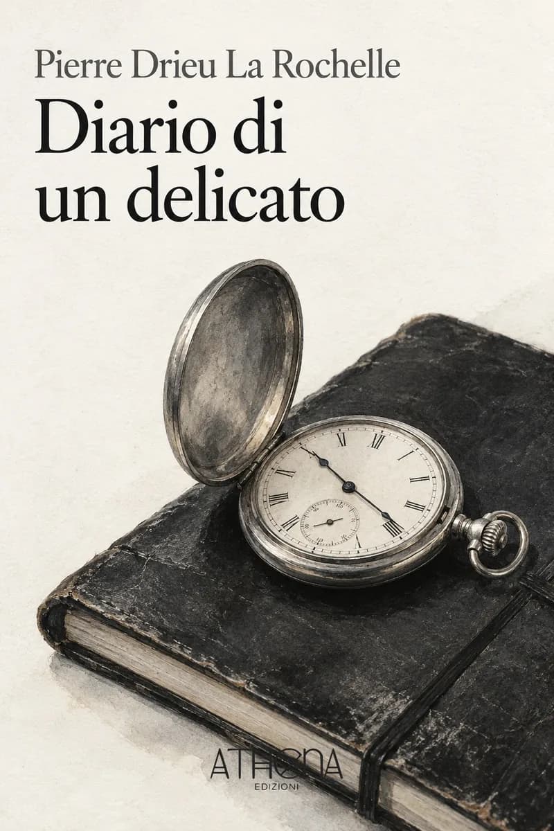 Diario di un delicato di Pierre Drieu La Rochelle – copertina Edizioni Athena