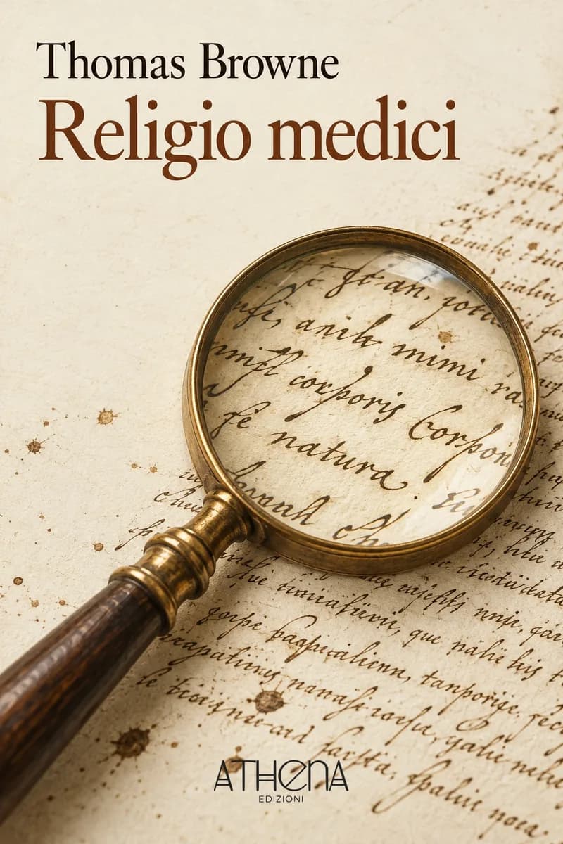 Religio medici di Thomas Browne – copertina Edizioni Athena
