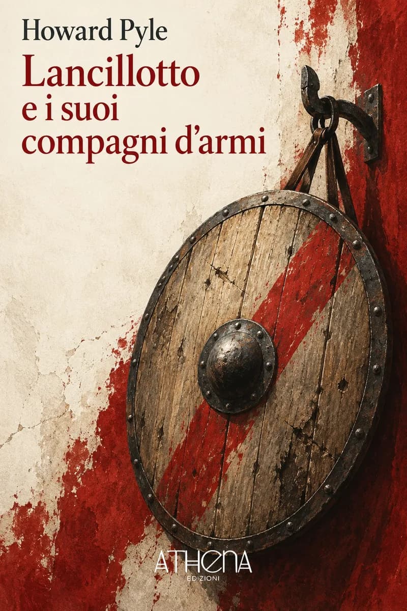 Lancillotto e i suoi compagni d'armi di Howard Pyle – copertina Edizioni Athena