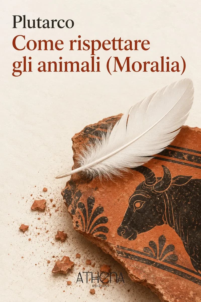 Come rispettare gli animali (Moralia) di Plutarco – copertina Edizioni Athena