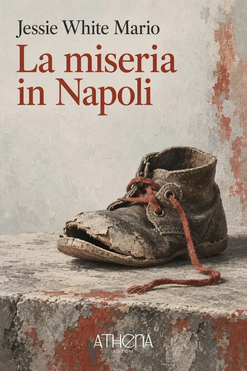 La miseria in Napoli di Jessie White Mario – copertina Edizioni Athena