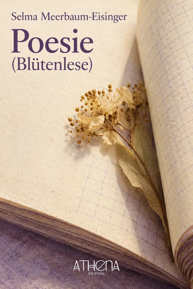 Poesie (Blütenlese) di Selma Meerbaum-Eisinger – copertina Edizioni Athena