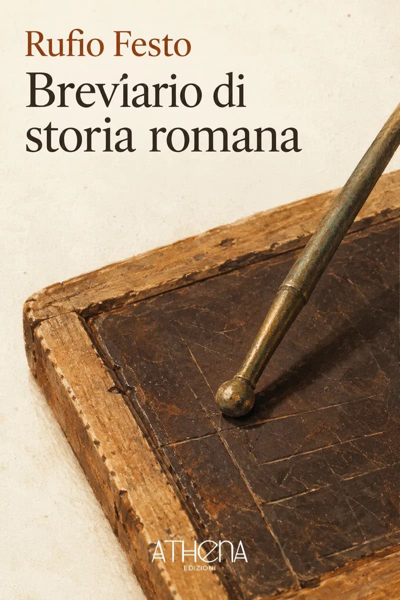 Breviario di storia romana di Rufio Festo – copertina Edizioni Athena
