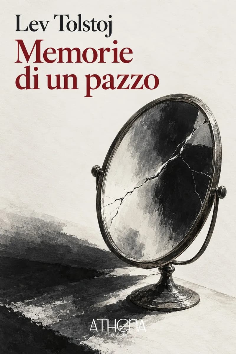 Memorie di un pazzo di Lev Tolstoj – copertina Edizioni Athena