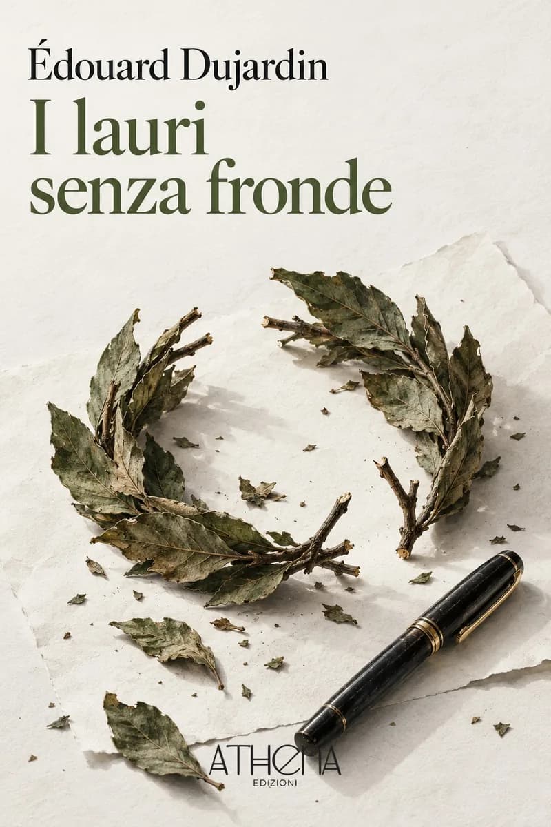 I lauri senza fronde di Édouard Dujardin – copertina Edizioni Athena