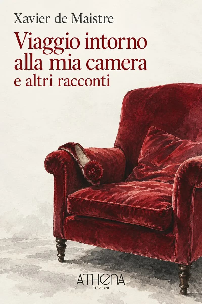 Viaggio intorno alla mia camera e altri racconti di Xavier de Maistre – copertina Edizioni Athena