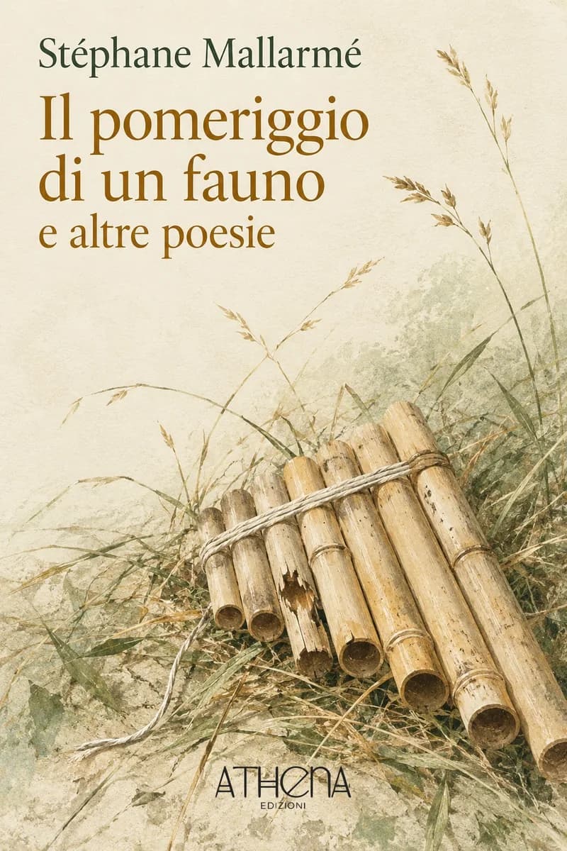 Il pomeriggio di un fauno e altre poesie di Stéphane Mallarmé – copertina Edizioni Athena
