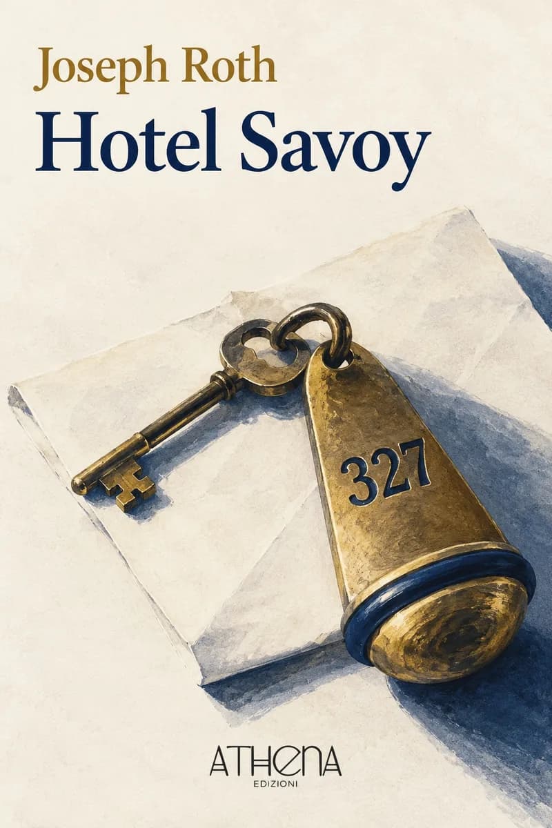 Hotel Savoy di Joseph Roth – copertina Edizioni Athena
