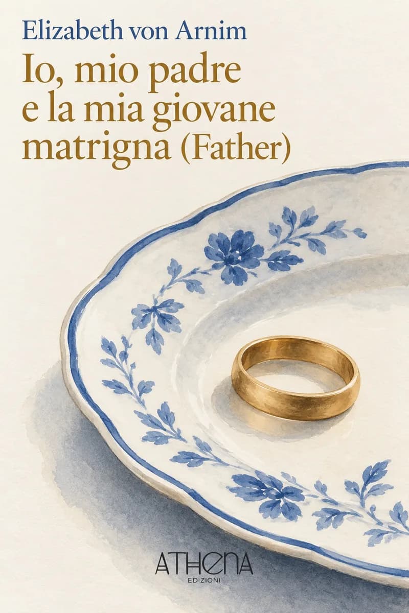 Io, mio padre e la mia giovane matrigna (Father) di Elizabeth von Arnim – copertina Edizioni Athena