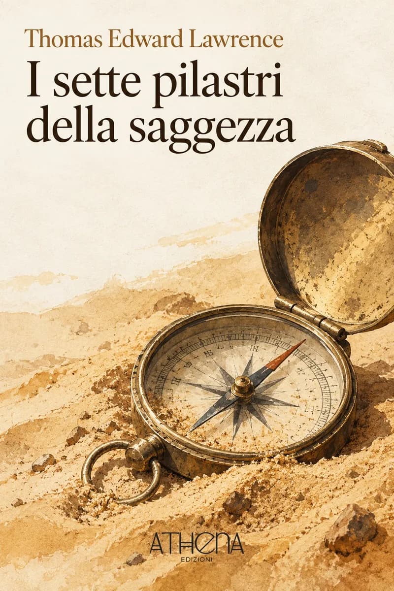 I sette pilastri della saggezza di Thomas Edward Lawrence – copertina Edizioni Athena