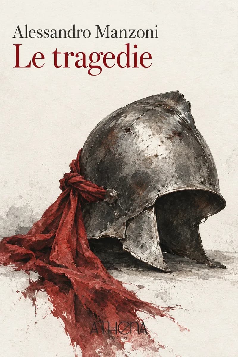 Le tragedie di Alessandro Manzoni – copertina Edizioni Athena
