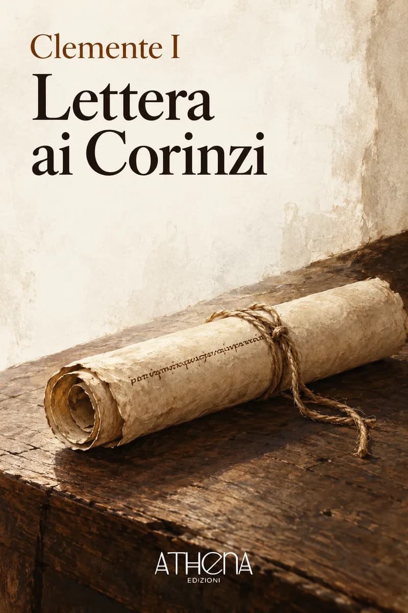 Lettera ai Corinzi di Clemente I – copertina Edizioni Athena