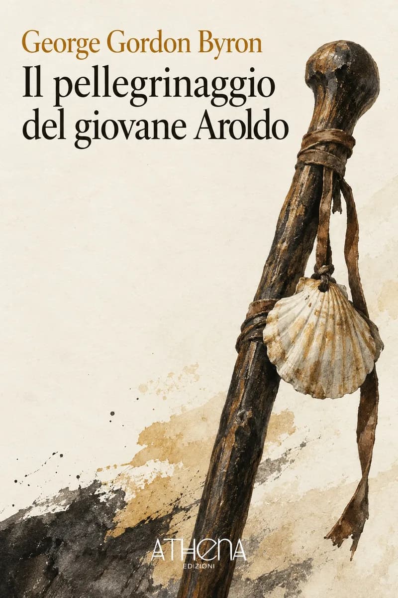 Il pellegrinaggio del giovane Aroldo di George Gordon Byron – copertina Edizioni Athena