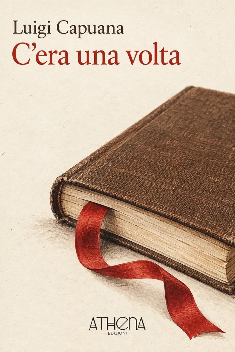 C'era una volta di Luigi Capuana – copertina Edizioni Athena