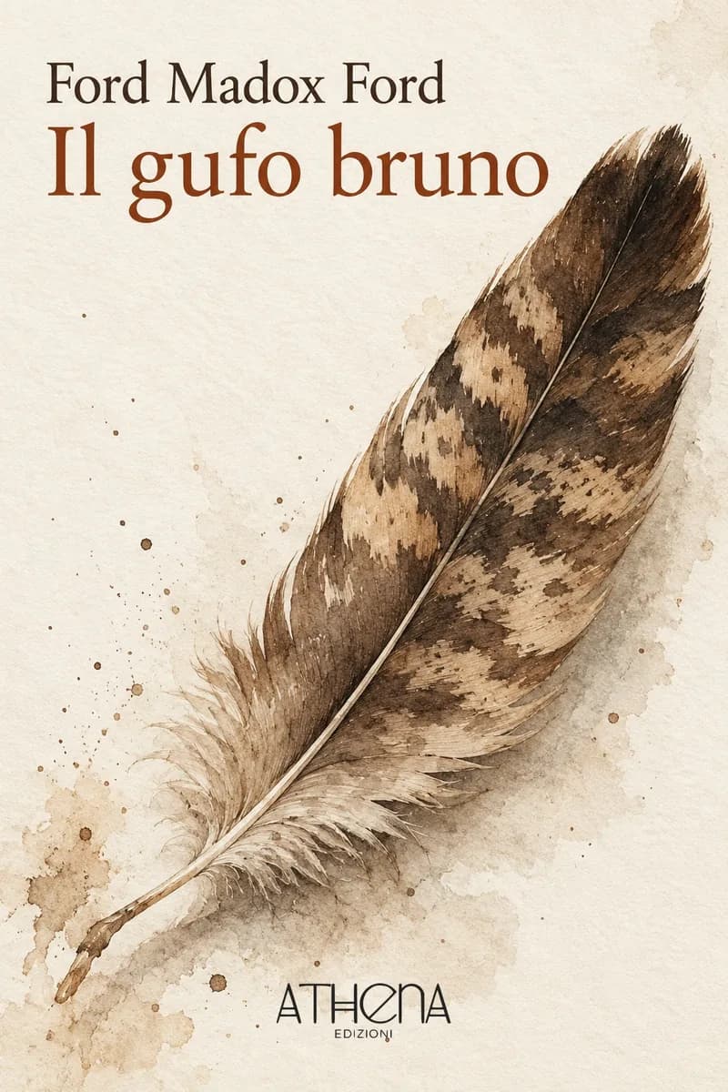 Il gufo bruno di Ford Madox Ford – copertina Edizioni Athena