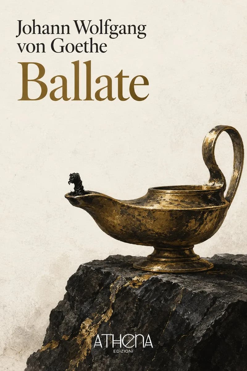 Ballate di Johann Wolfgang von Goethe – copertina Edizioni Athena