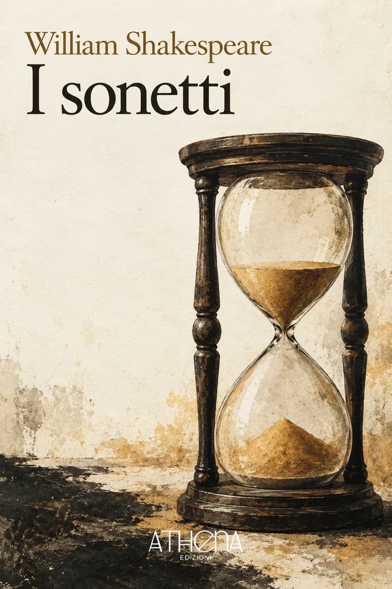 I sonetti di William Shakespeare – copertina Edizioni Athena