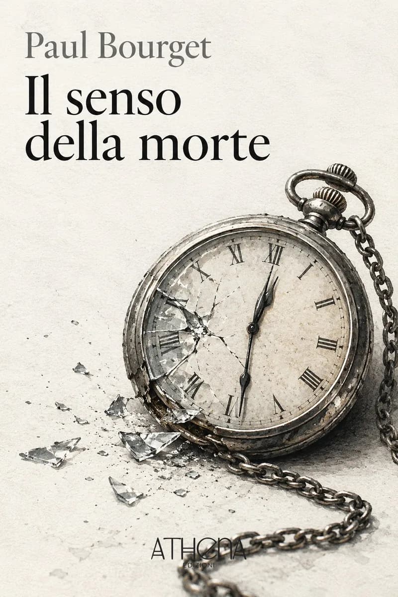 Il senso della morte di Paul Bourget – copertina Edizioni Athena