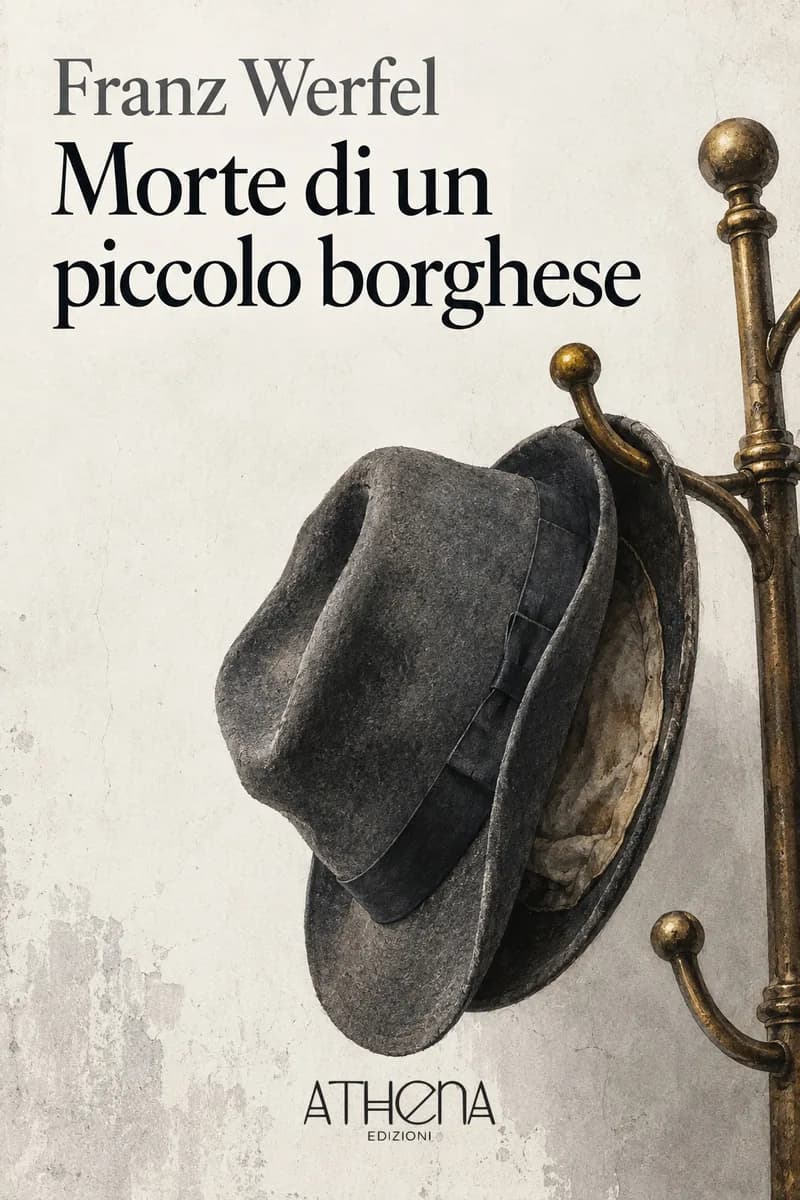 Morte di un piccolo borghese di Franz Werfel – copertina Edizioni Athena