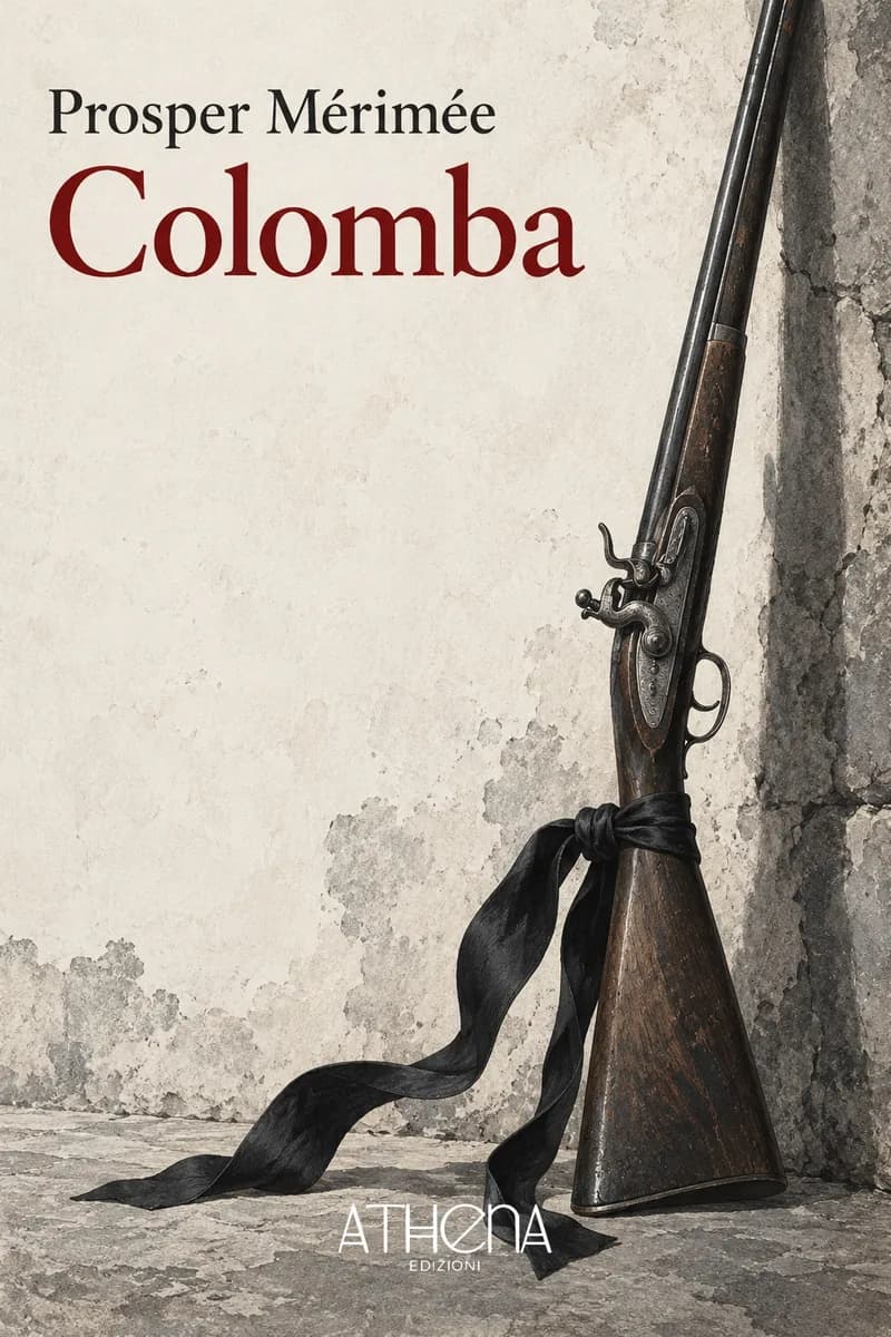 Colomba di Prosper Mérimée – copertina Edizioni Athena