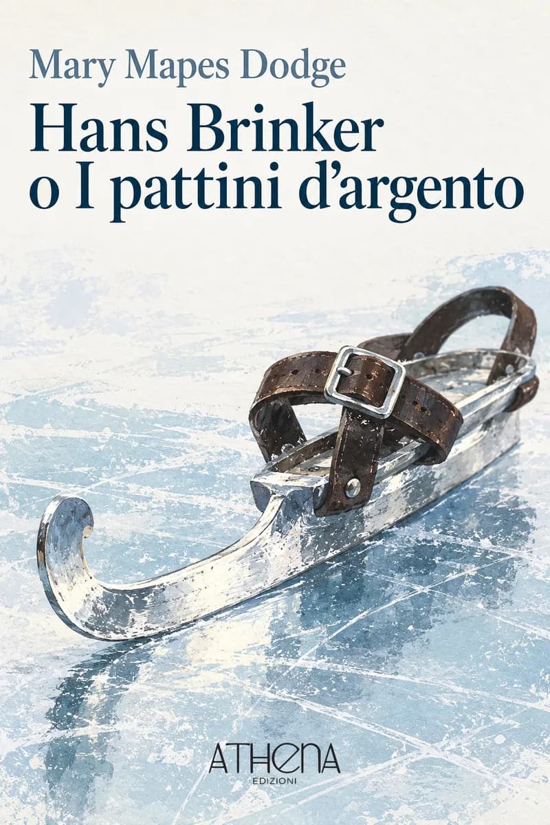 Hans Brinker o I pattini d'argento di Mary Mapes Dodge – copertina Edizioni Athena