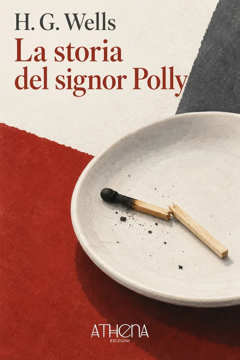 La storia del signor Polly di H. G. Wells – copertina Edizioni Athena