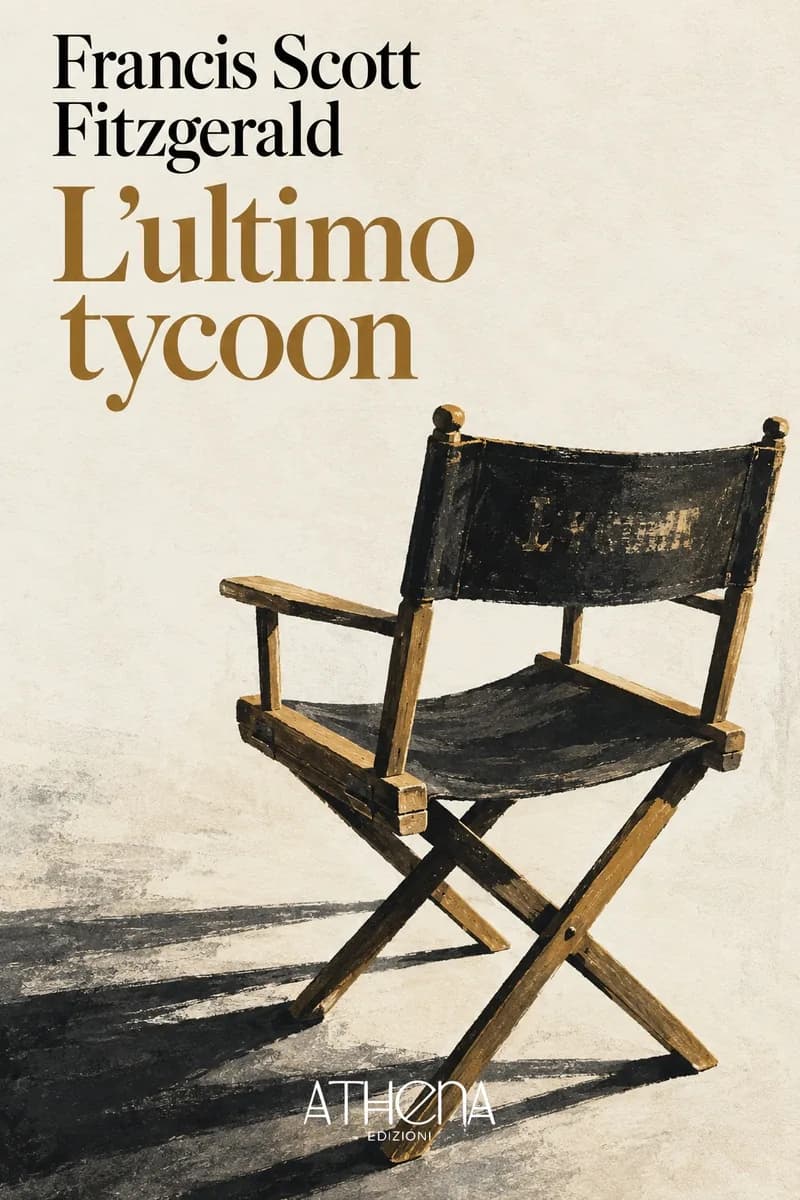 L'ultimo tycoon di Francis Scott Fitzgerald – copertina Edizioni Athena