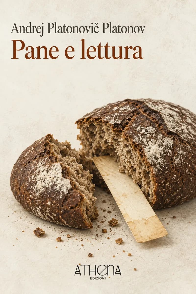 Pane e lettura di Andrej Platonovič Platonov – copertina Edizioni Athena