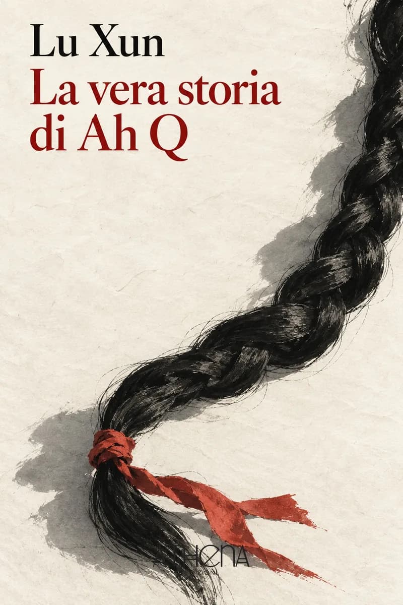 La vera storia di Ah Q di Lu Xun – copertina Edizioni Athena
