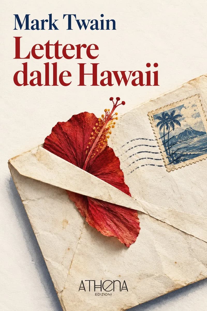 Lettere dalle Hawaii di Mark Twain – copertina Edizioni Athena