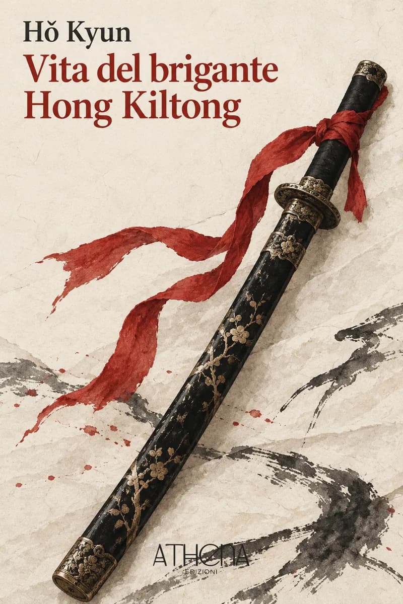 Vita del brigante Hong Kiltong di Hŏ Kyun – copertina Edizioni Athena