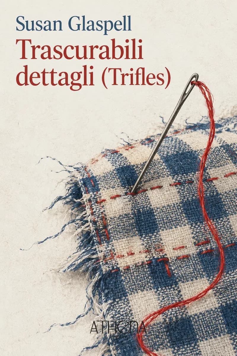 Trascurabili dettagli (Trifles) di Susan Glaspell – copertina Edizioni Athena