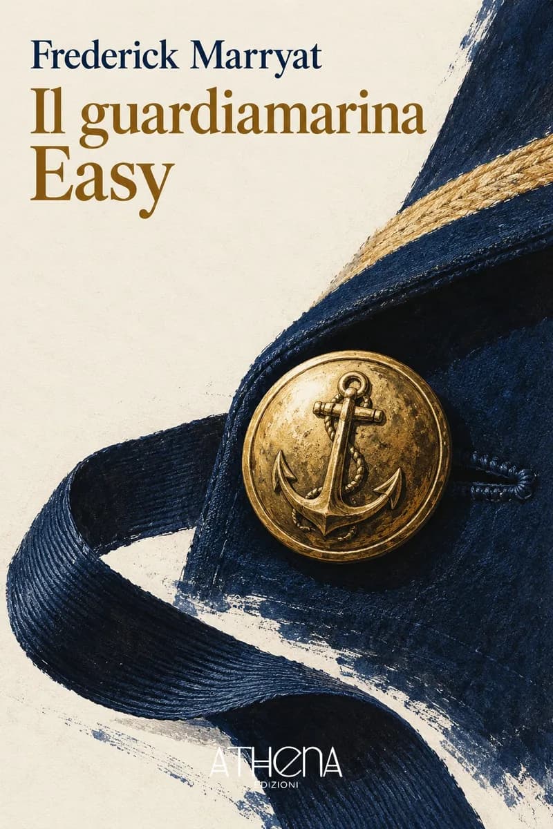 Il guardiamarina Easy di Frederick Marryat – copertina Edizioni Athena