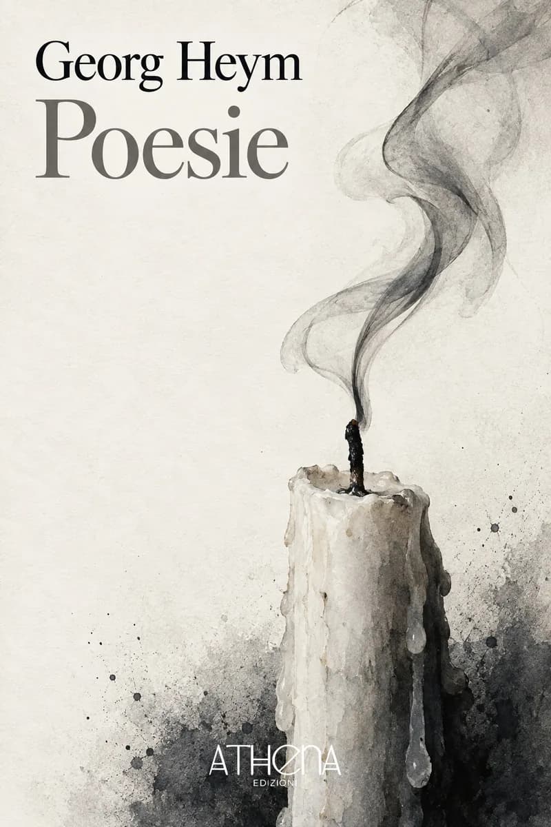 Poesie di Georg Heym – copertina Edizioni Athena