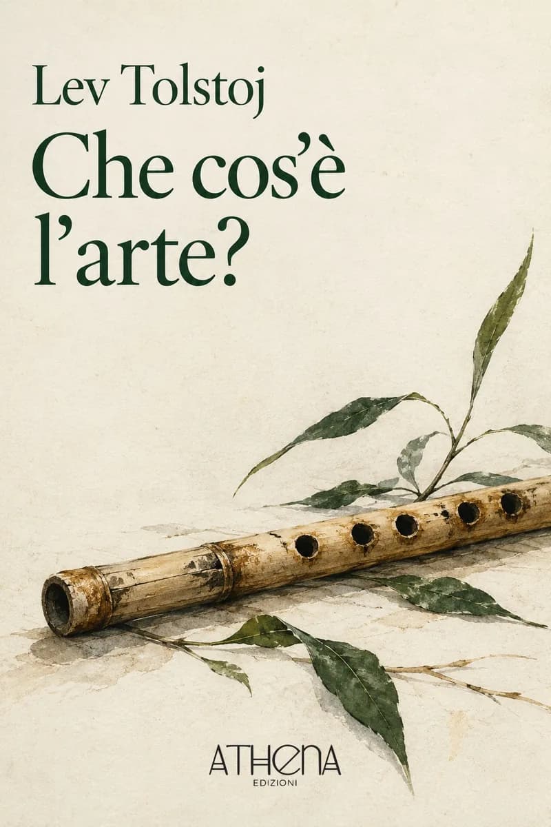 Che cos'è l'arte? di Lev Tolstoj – copertina Edizioni Athena
