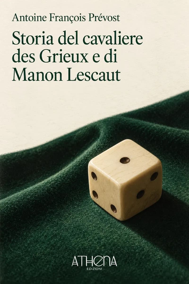 Storia del cavaliere des Grieux e di Manon Lescaut di Antoine François Prévost – copertina Edizioni Athena