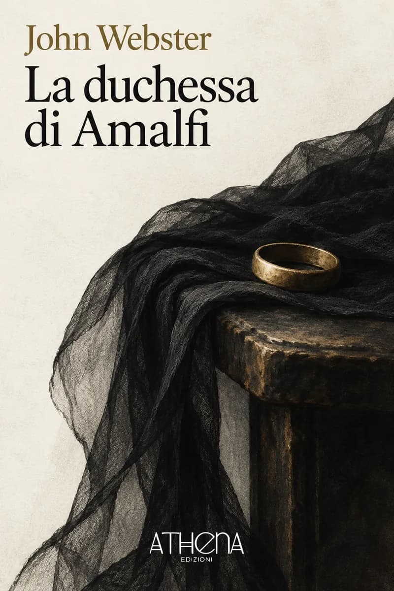 La duchessa di Amalfi di John Webster – copertina Edizioni Athena