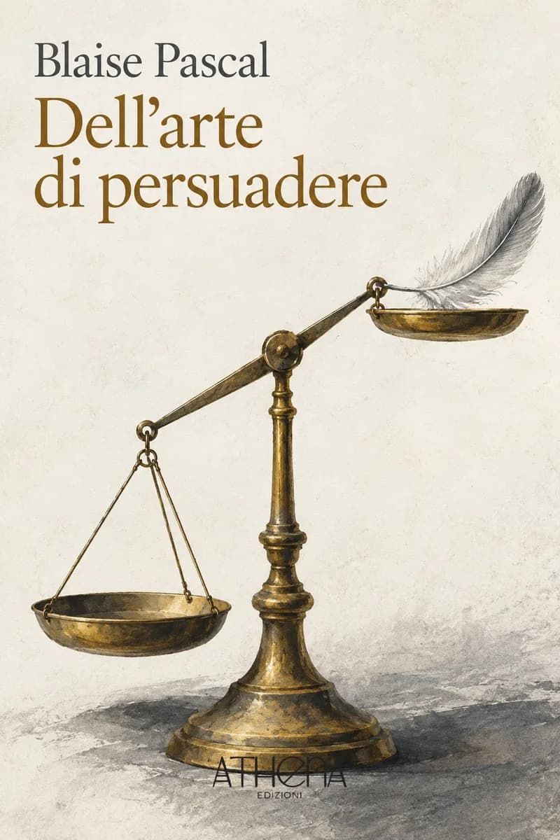 Dell'arte di persuadere di Blaise Pascal – copertina Edizioni Athena