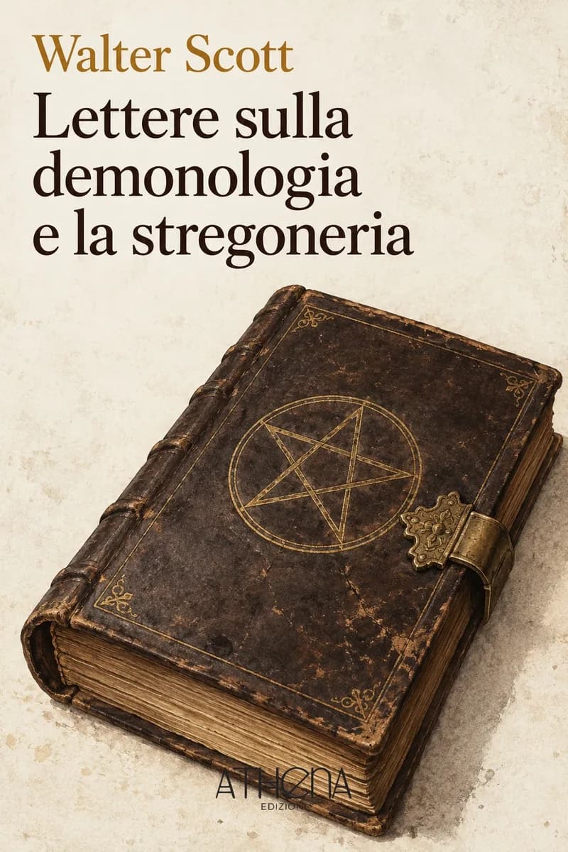Lettere sulla demonologia e la stregoneria di Walter Scott – copertina Edizioni Athena