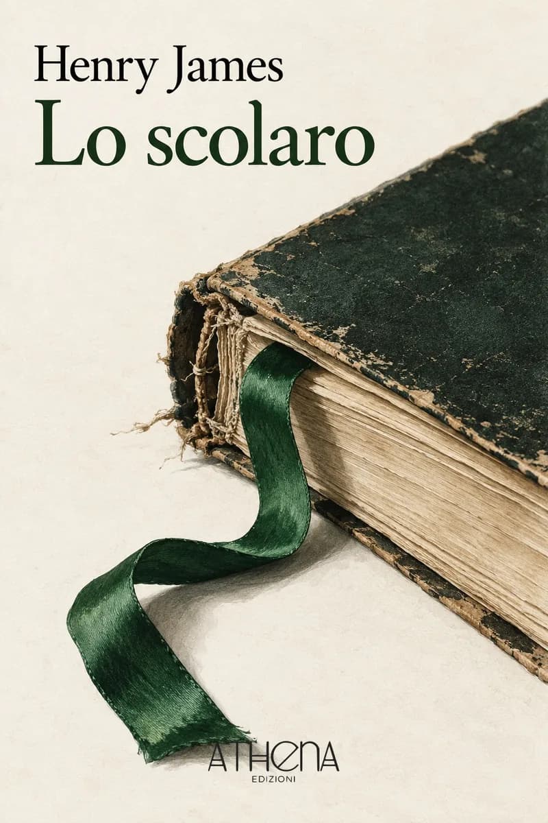 Lo scolaro di Henry James – copertina Edizioni Athena