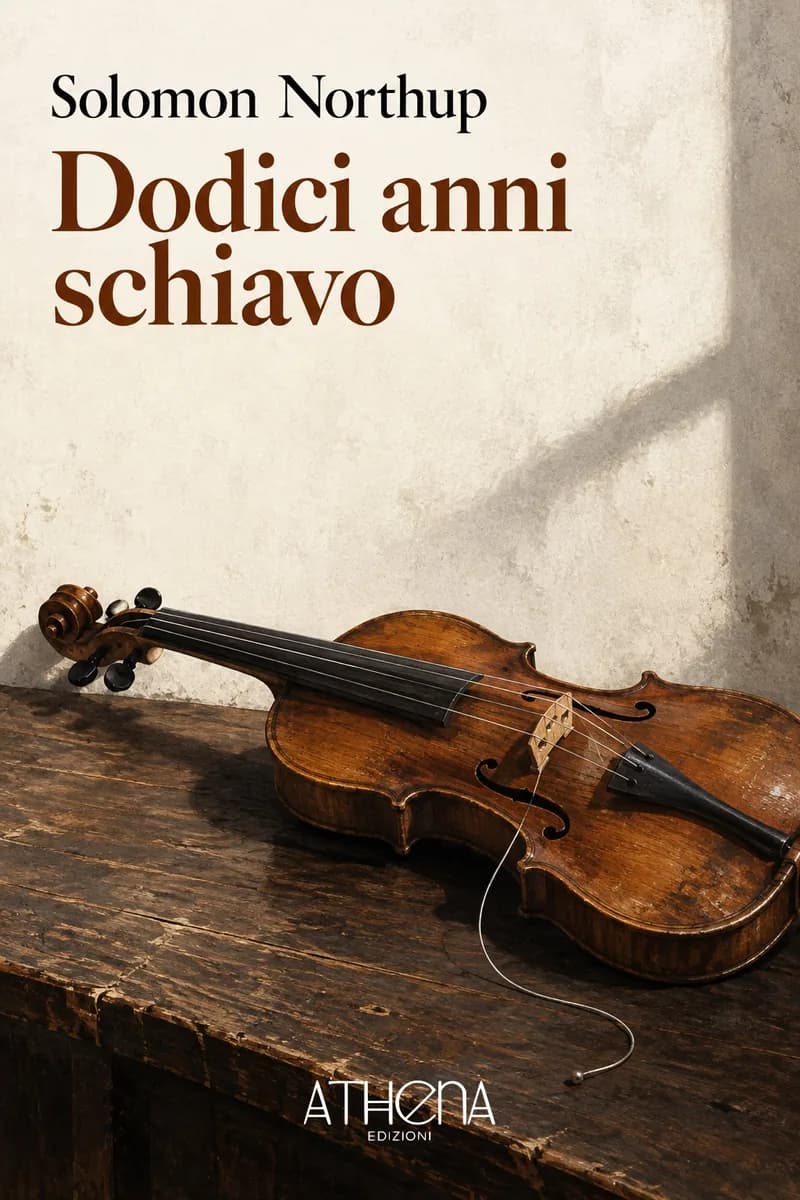 Dodici anni schiavo di Solomon Northup – copertina Edizioni Athena