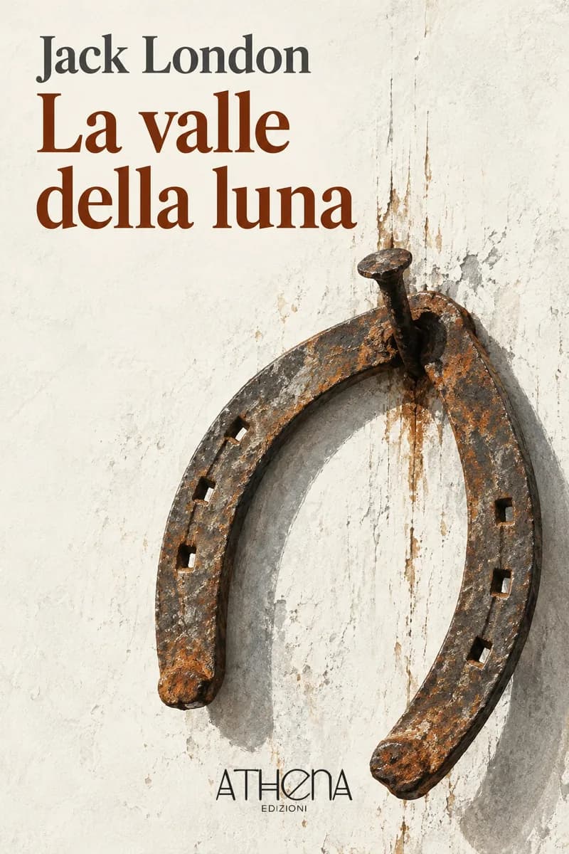 La valle della luna di Jack London – copertina Edizioni Athena