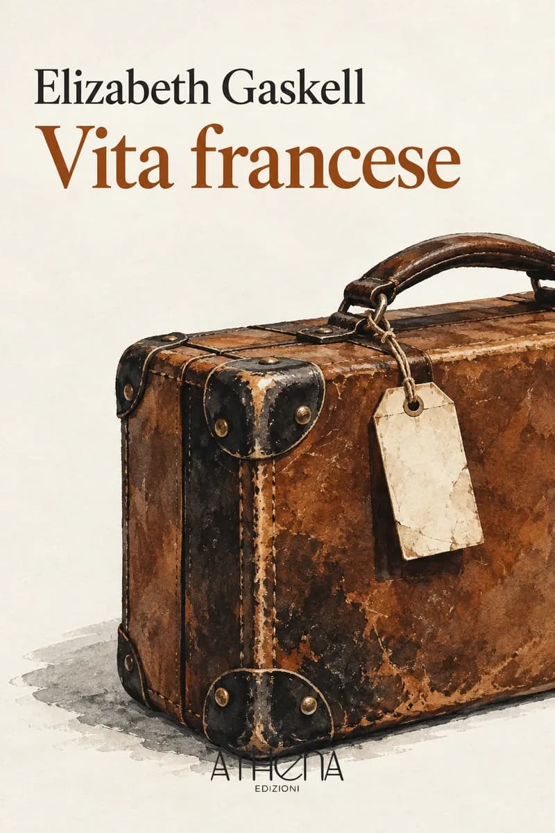 Vita francese di Elizabeth Gaskell – copertina Edizioni Athena