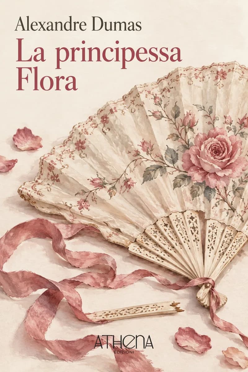 La principessa Flora di Alexandre Dumas – copertina Edizioni Athena