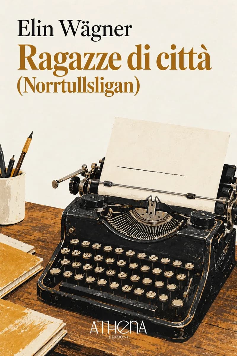 Ragazze di città (Norrtullsligan) di Elin Wägner – copertina Edizioni Athena