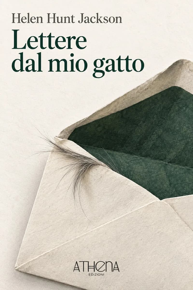 Lettere dal mio gatto di Helen Hunt Jackson – copertina Edizioni Athena