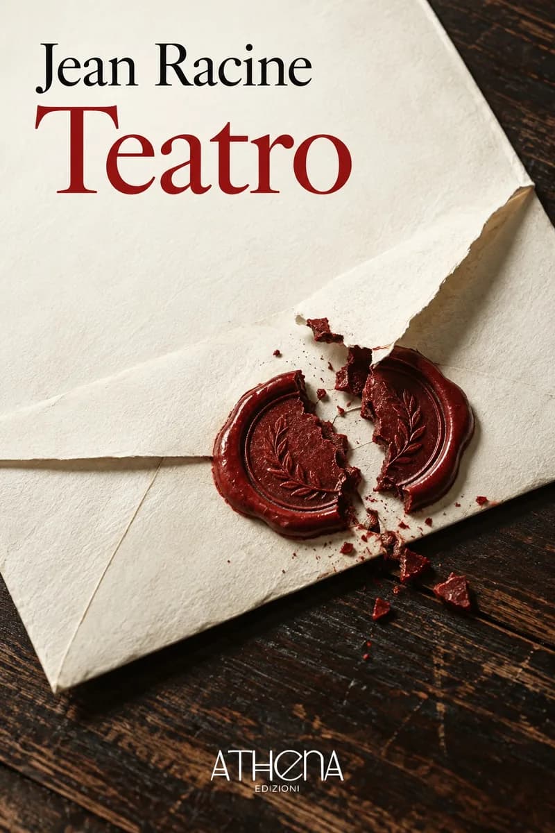 Teatro di Jean Racine – copertina Edizioni Athena